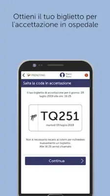 Prenoting Poliambulanza android App screenshot 2