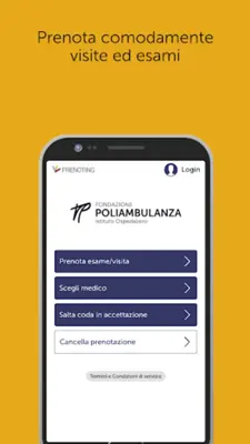 Prenoting Poliambulanza android App screenshot 6